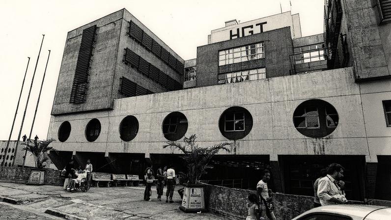 Fachada do Hospital Geral de Taipas, onde vítima de ataque de cachorro foi encaminhada (Foto: Reprodução)
