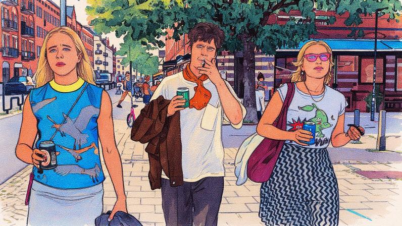 Cena da série "Diário de uma Garota que Coleciona Foras", da Netflix (Foto: Reprodução)