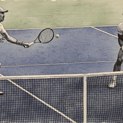 Romboli e Smith se enfrentam em partida de 3h e se despedem nas oitavas