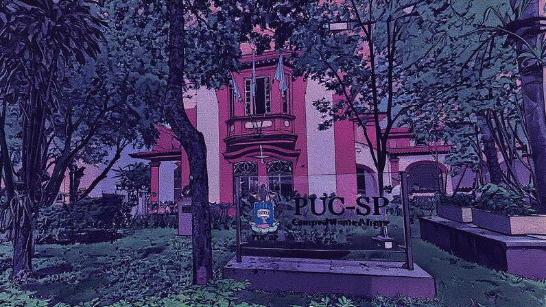 Feira de Carreiras 2025 na PUC-SP com expositores de diversas áreas do direito (Foto: Reprodução)