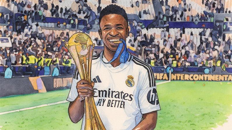 Jogador de futebol em campo, vestindo uniforme e com a bola nos pés (Foto: Reprodução)