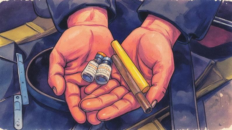 Materiais para consumo seguro de drogas são distribuídos em uma área do distrito de Tenderloin, em São Francisco (Foto: Reprodução)