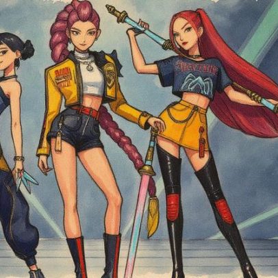 KPop Demon Hunters dominam paradas com 'Golden' em 6ª semana no topo do Reino Unido