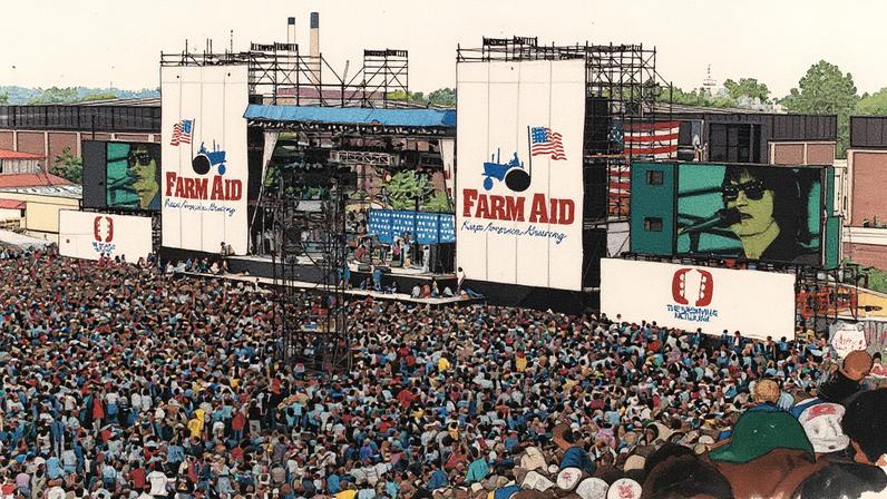 Lista de 40 grandes momentos da série de concertos Farm Aid de Willie Nelson ao longo de 40 anos (Foto: Reprodução)