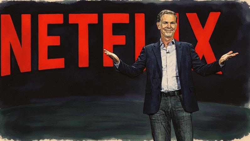 Reed Hastings, co-fundador da Netflix, apoia a nova taxa de vistos proposta por Donald Trump (Foto: Reprodução)