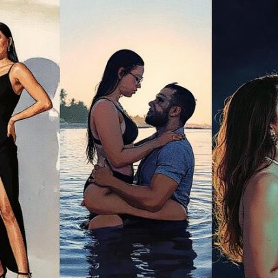 Casais aproveitam prompts criativos para ensaios fotográficos no Gemini