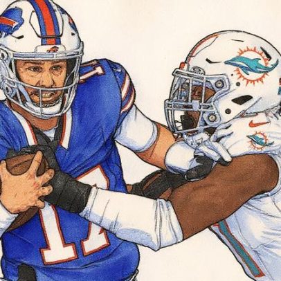 Bills vencem Dolphins na quinta e Rams buscam revanche contra Eagles na NFL