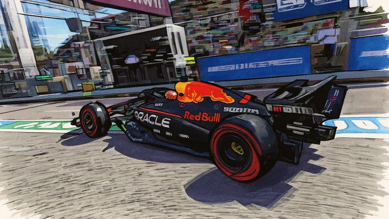 Max Verstappen conquista a pole position no Grande Prêmio do Azerbaijão (Foto: Reprodução)