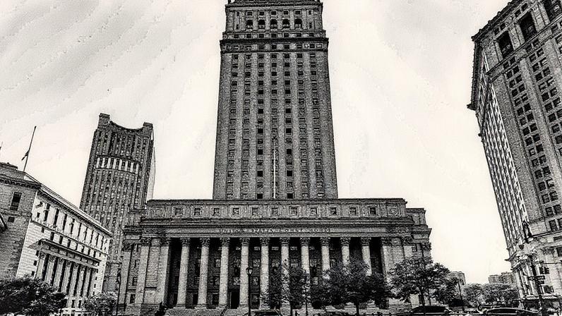 Vista do Thurgood Marshall U.S. Courthouse em Manhattan, Nova York (Foto: Reprodução)