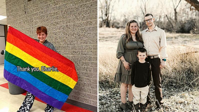 Lisa Tyszko agradece a Charlie Kirk por sua ajuda em reconstruir sua vida (Foto: Reprodução)