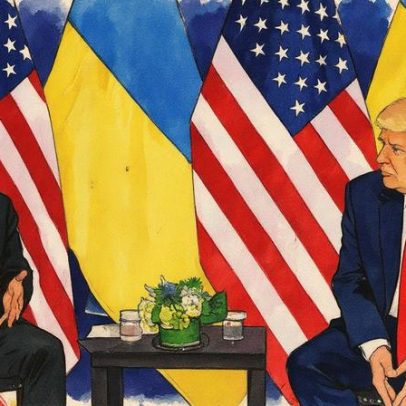 Trump promete apoio renovado à Ucrânia em meio a crise internacional