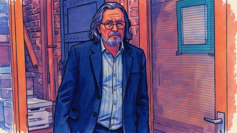 Gary Oldman em cena da série 'Slow Horses' (Foto: Reprodução)