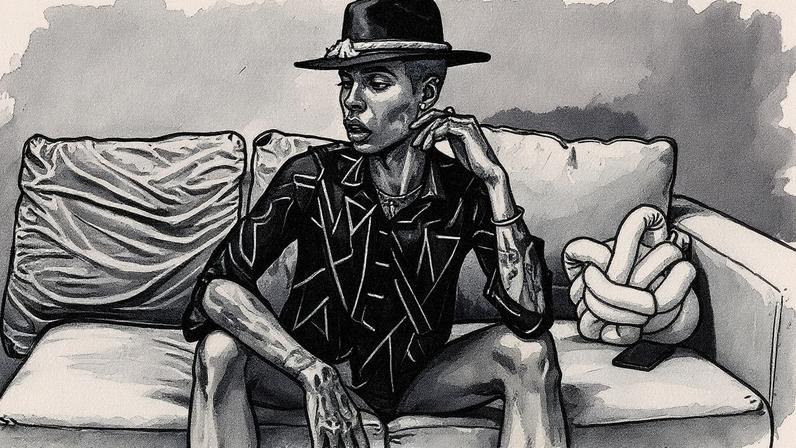 Jorge Luis Herrera Lemos, DJ Regio Clown, posando para a foto (Foto: Reprodução)