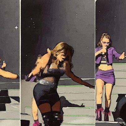 Catherine Fulop se machuca em show na Argentina e tranquiliza fãs: 'Estou viva'