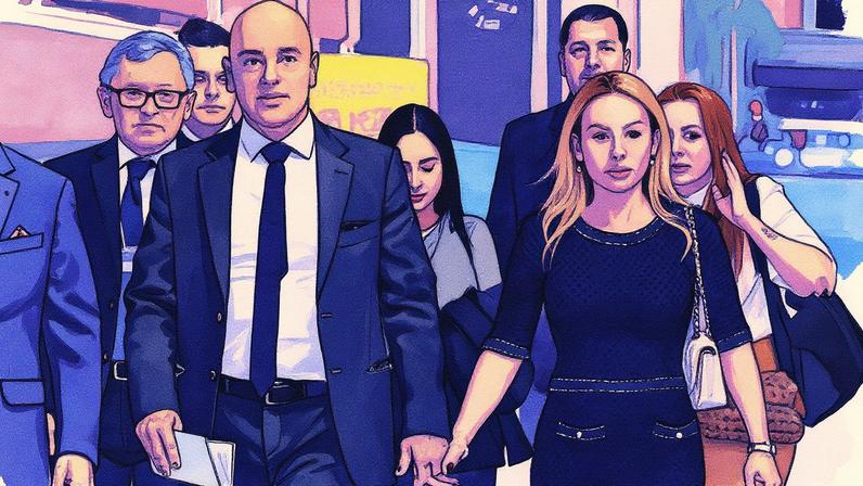 Ministro do STF Alexandre de Moraes ao lado de sua mulher, Viviane Barci de Moraes (Foto: Reprodução)