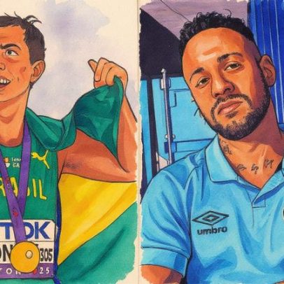 Caio Bonfim recebe prêmio de ouro inédito equivalente a 2 dias de salário de Neymar