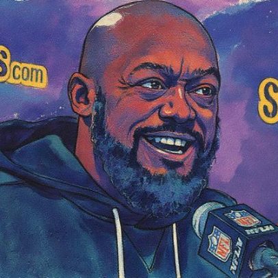 Mike Tomlin destaca atenção dos Steelers para o veterano Carson Wentz antes do jogo