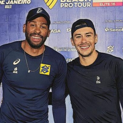 Evandro e Arthur vencem estreia no Elite 16 de Vôlei de Praia