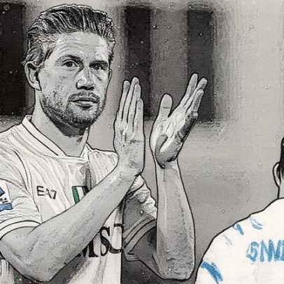 De Bruyne prevê confronto com City e acerta na estreia da Champions