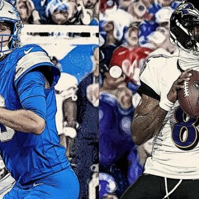 Lions e Ravens se enfrentam em jogo decisivo com três histórias em destaque