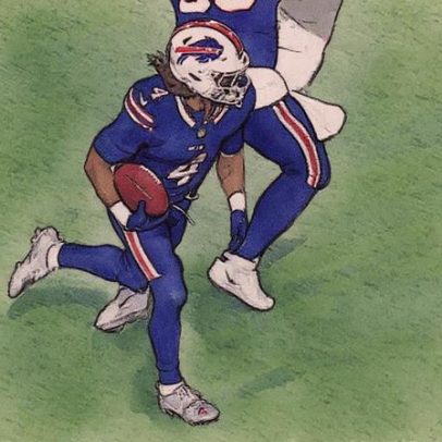 James Cook brilha e garante vitória dos Bills sobre os Dolphins