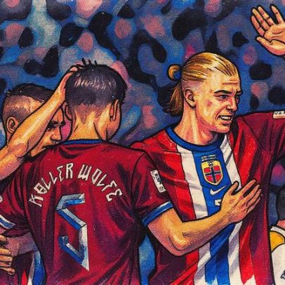 Noruega goleia Moldávia por 11 a 1 e Haaland brilha com cinco gols