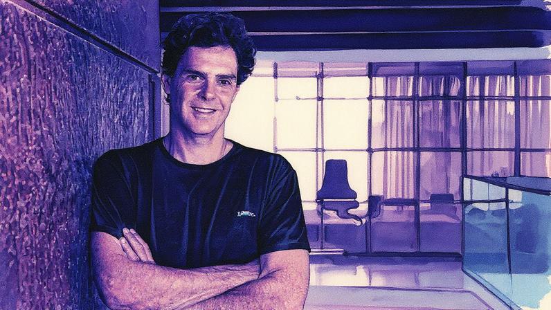 Guilherme Benchimol, fundador e presidente do conselho de administração da XP, posando para a foto (Foto: Reprodução)