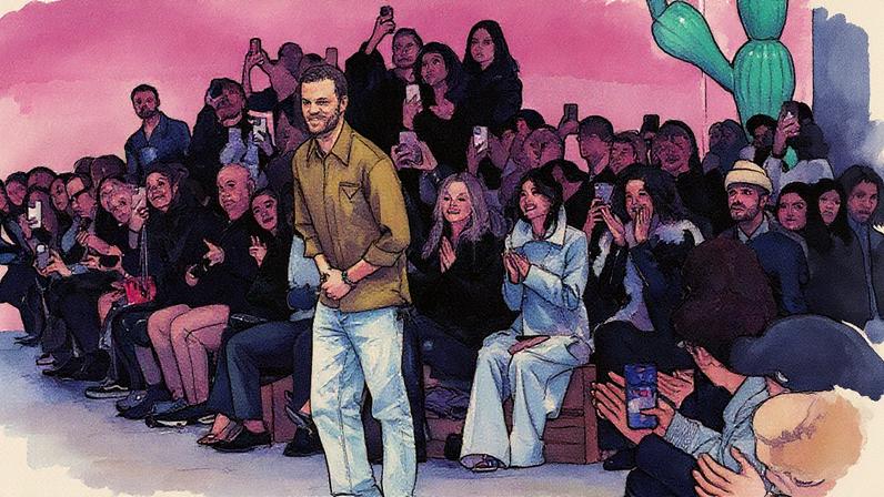 Matthieu Blazy em evento de moda (Foto: Reprodução)