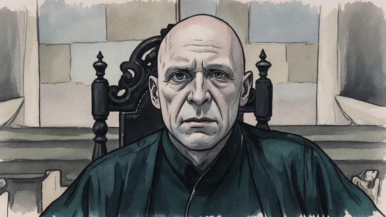 Ralph Fiennes interpreta Voldemort em cena da franquia 'Harry Potter' (Foto: Reprodução)