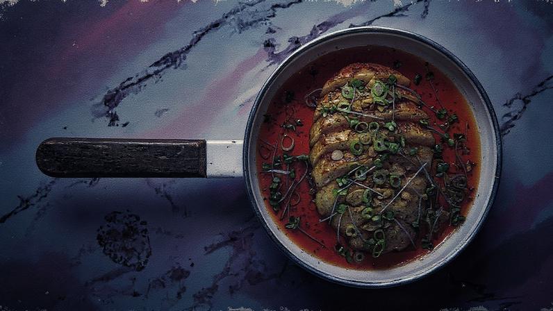 Receita de 'wafu seroriakku suteki', filetes de apio nabo ao estilo japonês, do livro 'Vegan Japaneasy' (Foto: Reprodução)