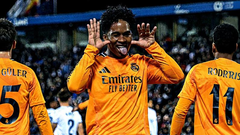 Endrick pode deixar o Real Madrid em janeiro (Foto: Reprodução)