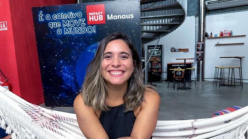 Juliana Teles, co-fundadora do Impact Hub Manaus (Foto: Reprodução)