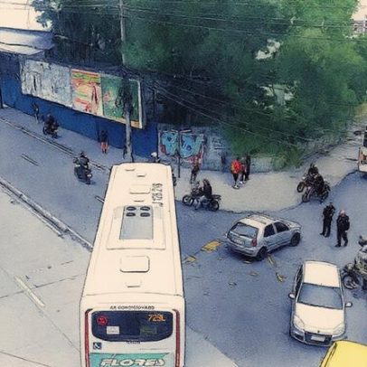 Operação policial causa bloqueios e transtornos no trânsito da Zona Norte