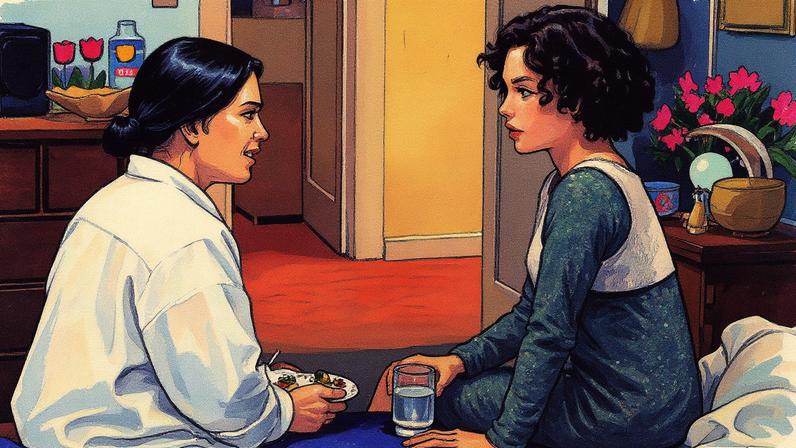 Cena do filme 'História de amor' (Foto: Reprodução)