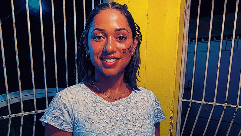 Menina de 11 anos, Alícia Valentina, é enterrada após ser agredida por colegas na Escola Municipal Tia Zita, em Belém do São Francisco, Pernambuco (Foto: Reprodução)