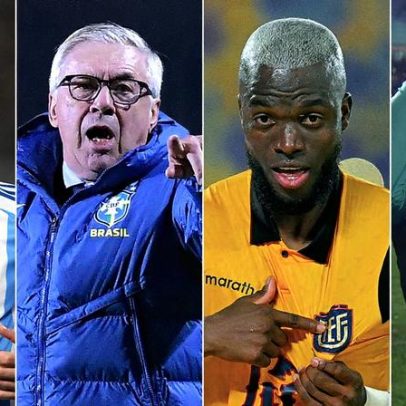 Argentina lidera Eliminatórias, Brasil oscila e Equador surpreende com bom desempenho