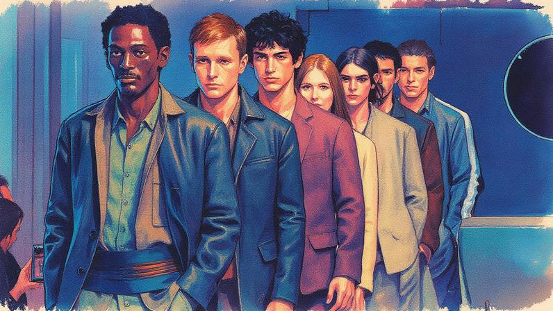 Desfile apresenta tons terrosos e mistura de tecidos (Foto: Reprodução)