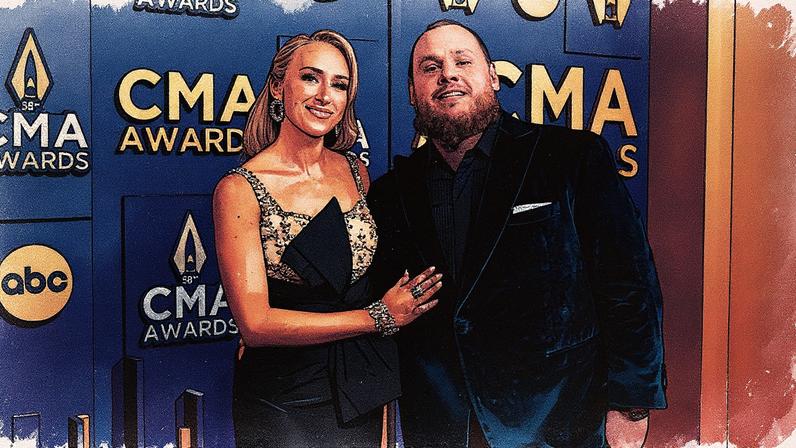 Luke Combs e sua esposa Nicole estão esperando o terceiro filho (Foto: Reprodução)