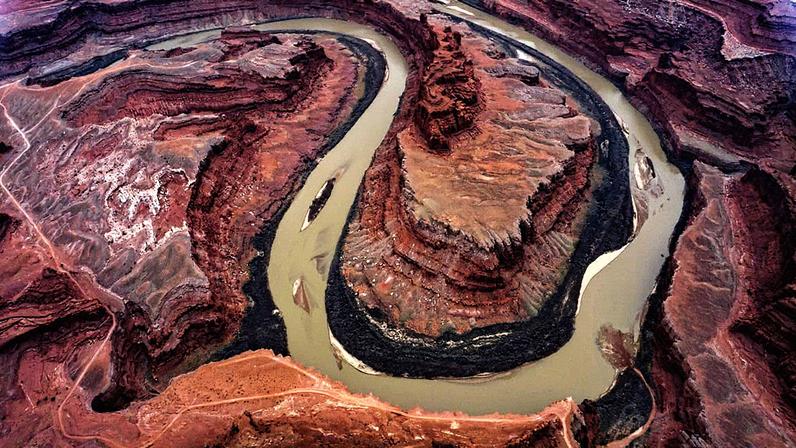 O impacto de uma onda de calor é mais intenso em rios de planície, como o rio Green, afluente do Colorado, nos Estados Unidos (Foto: Reprodução)