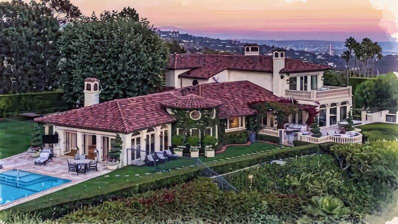 Mansão do cantor Ricky Martin (Foto: Reprodução)