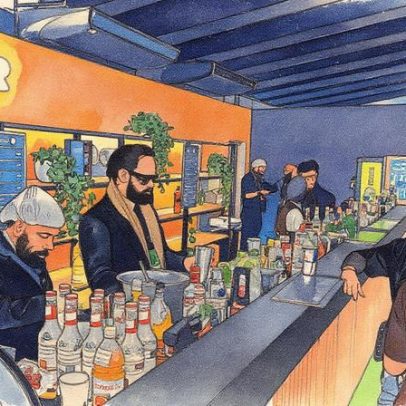 The Club oferece tatuagens, drinks e massagens em área exclusiva do The Town