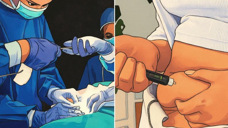 Cirurgias bariátricas apresentam mais benefícios em comparação aos medicamentos GLP-1, segundo estudo (Foto: Reprodução)