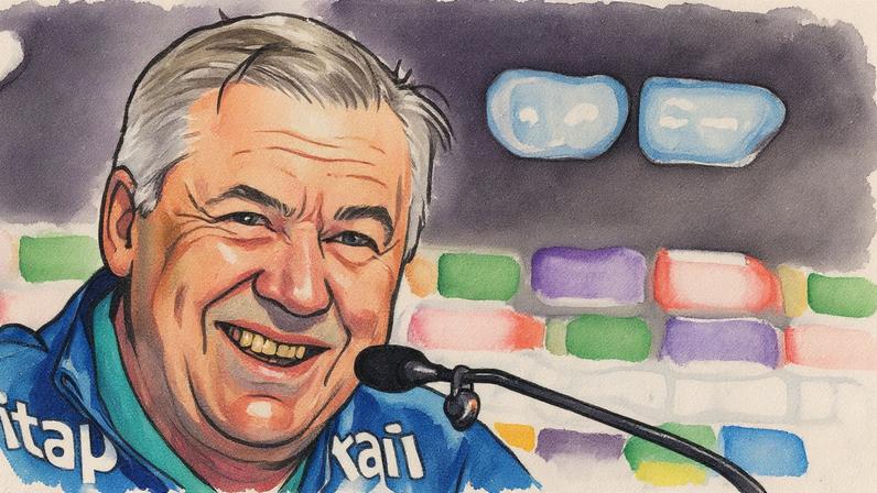 Ancelotti já disputou quatro partidas sob o comando da seleção brasileira (Foto: Reprodução)