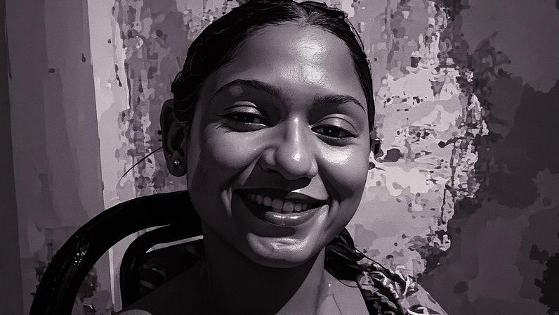 Menina de 11 anos, Alícia Valentina, aparece em uma foto compartilhada nas redes sociais (Foto: Reprodução)