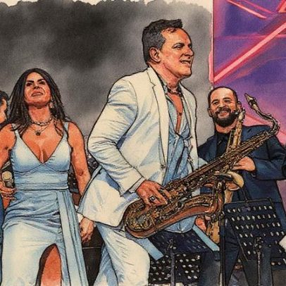 Gretchen celebra renovação de votos e estreia em show com orquestra