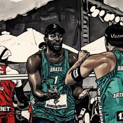 Evandro e Arthur avançam no Elite 16 de Vôlei de Praia