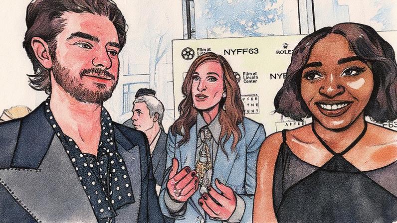 Page Six spoke to Julia Roberts, Andrew Garfield and Ayo Edebiri at the NY Film Festival.