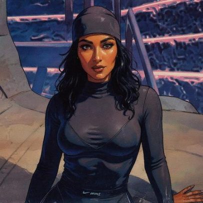 Kim Kardashian usa catsuit transparente para lançamento da NikeSkims