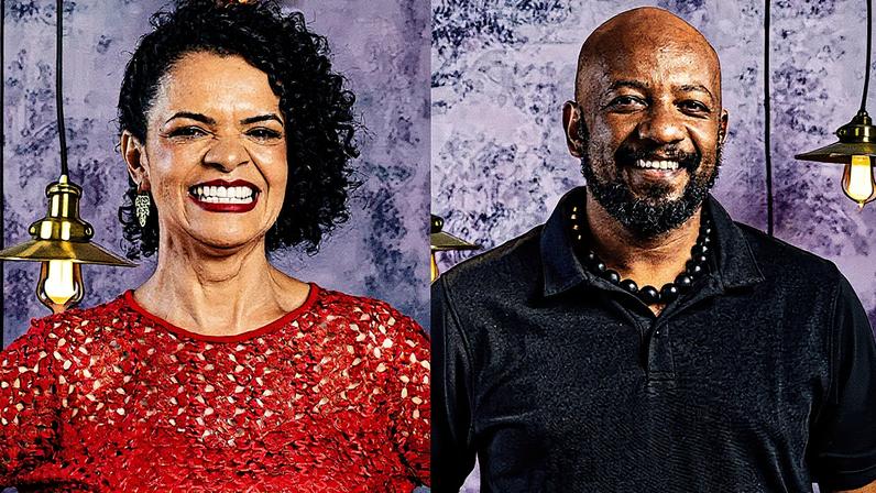 Lucielma e Mario Roberto foram noivos em 'Casamento às Cegas: Nunca é Tarde' — Foto: Julia Mataruna/Netflix