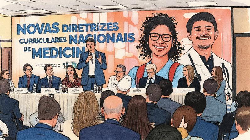 Ministro da Educação, Camilo Santana, homologa as novas diretrizes para os cursos de medicina no Brasil • Divulgação